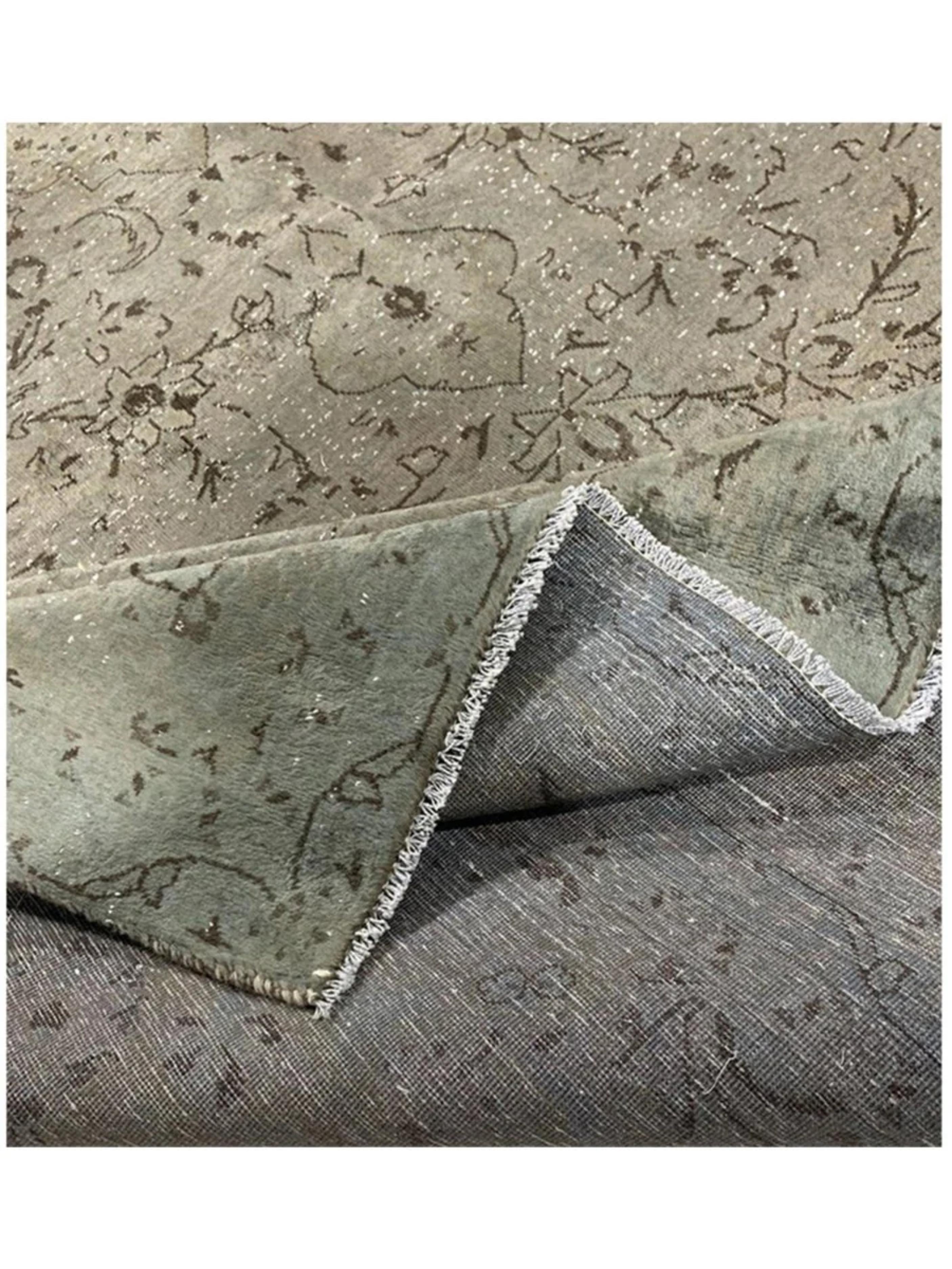 Persiano Tappeto per l'area Tabriz 9x13 annodato a mano con effetto vintage e distinto in vendita