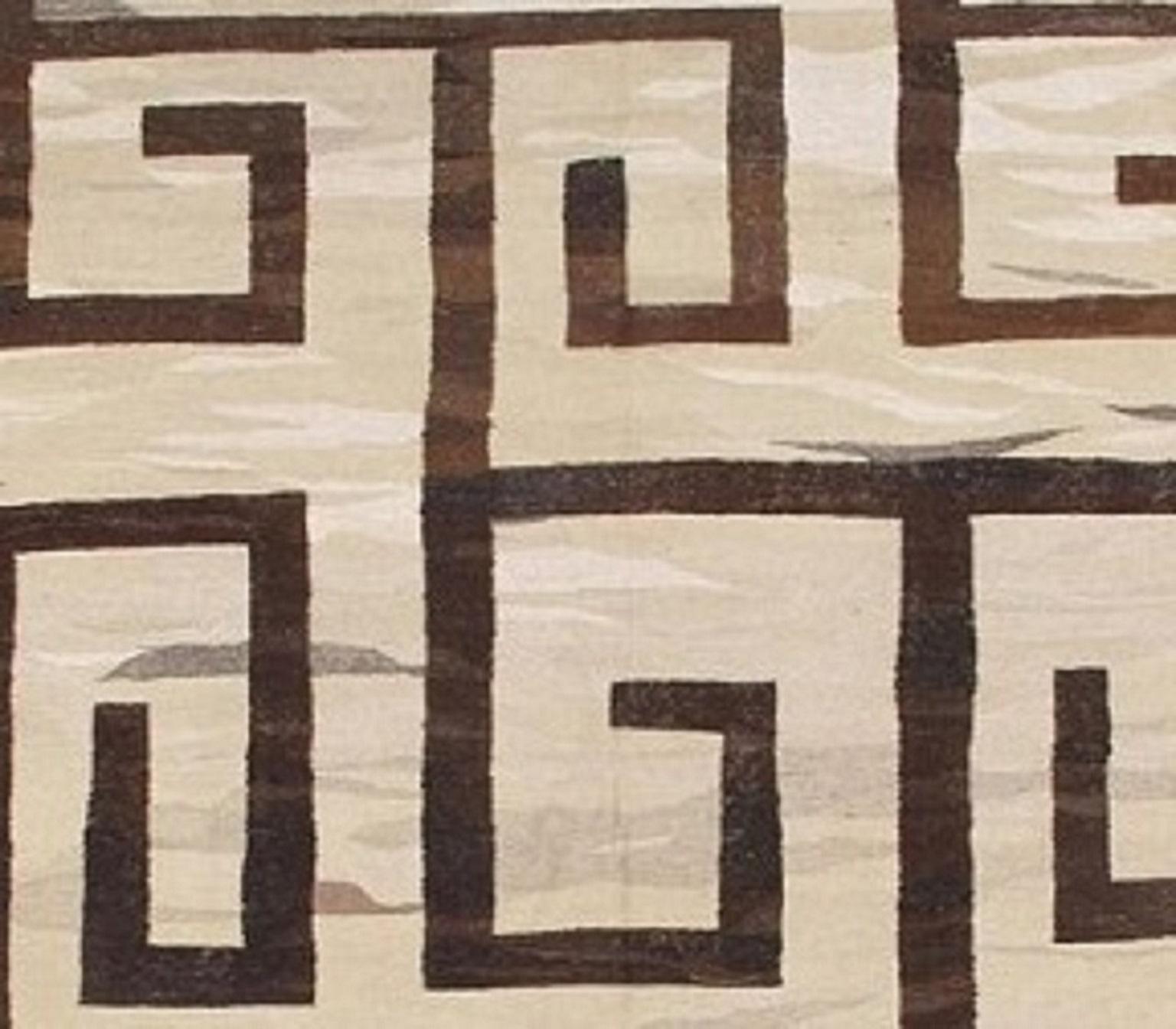greek woolen floor covering