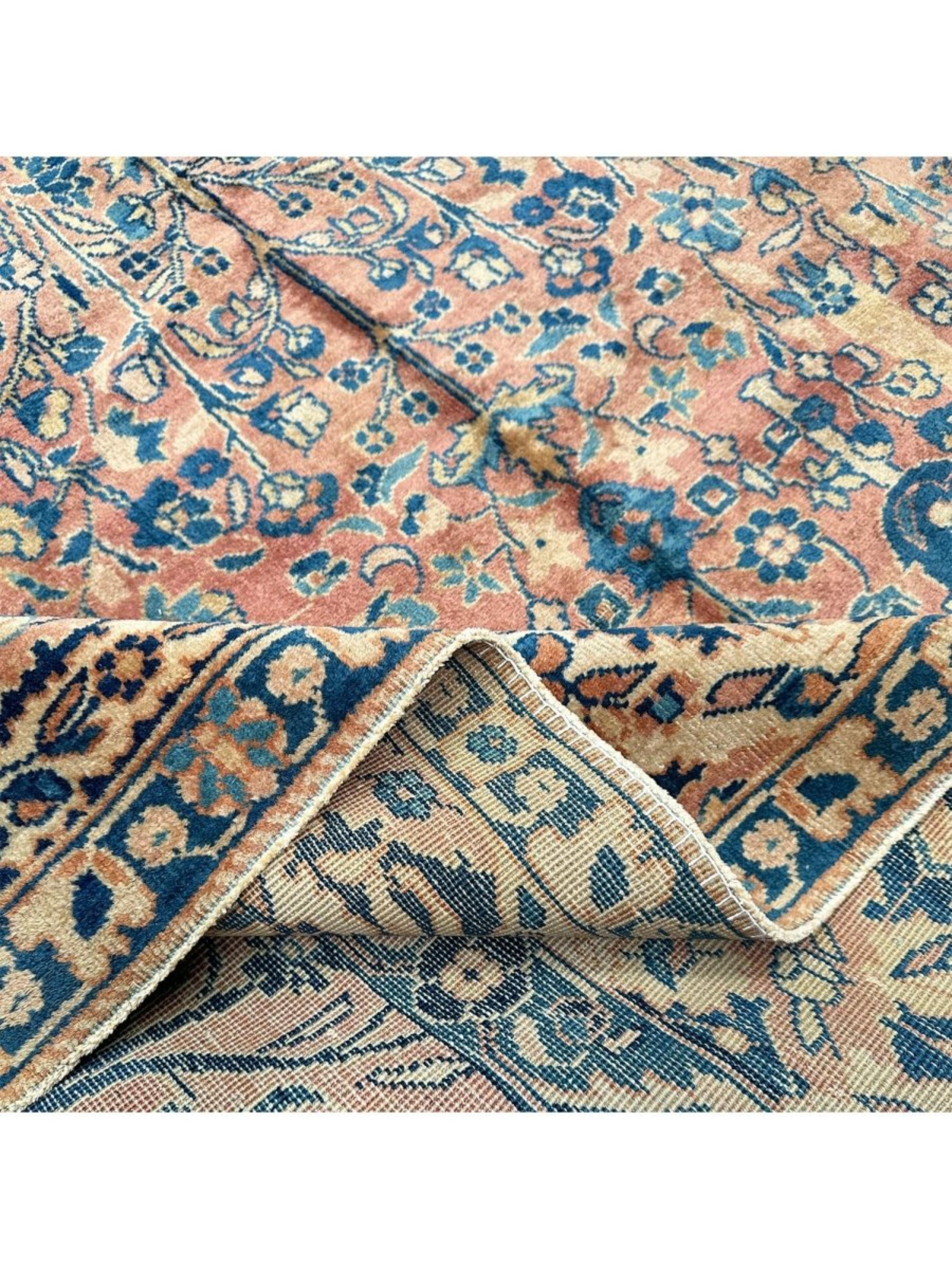 9x18 Handgeknüpfter antiker türkischer Sivas-Teppich im Angebot 6