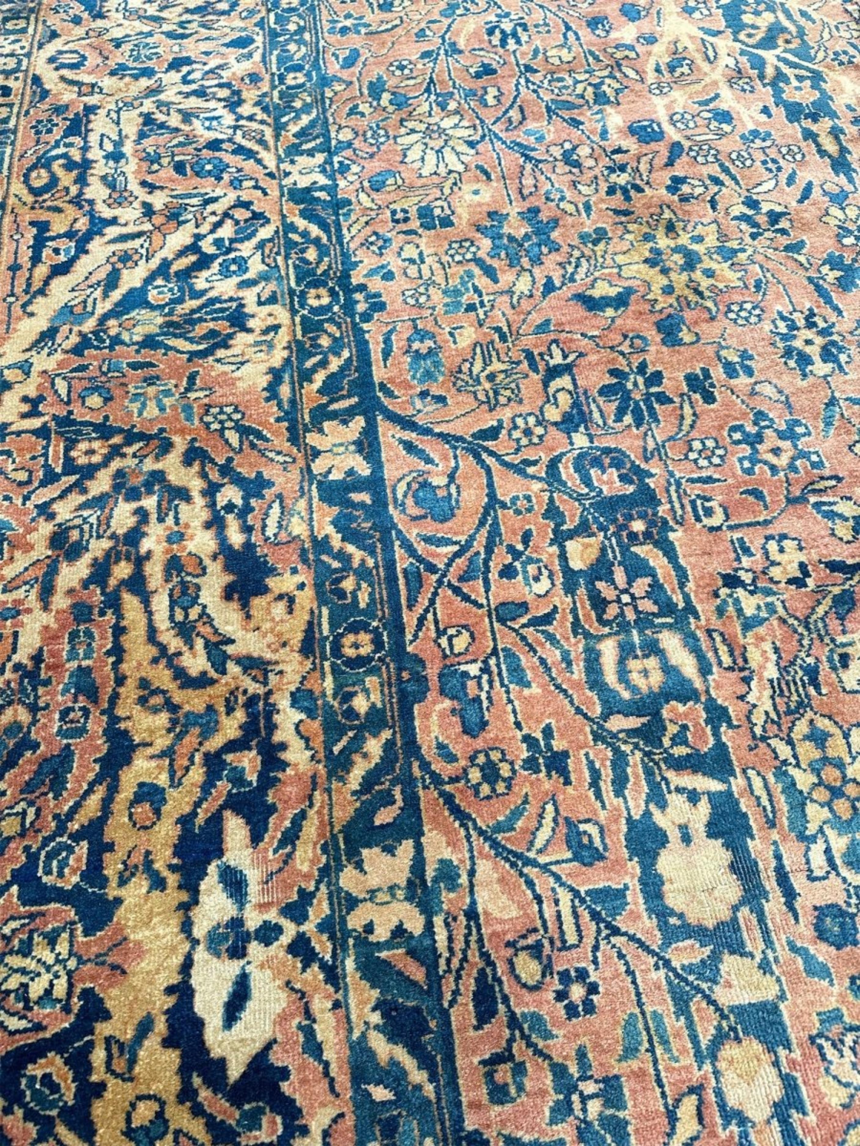 9x18 Handgeknüpfter antiker türkischer Sivas-Teppich (Mitte des 20. Jahrhunderts) im Angebot