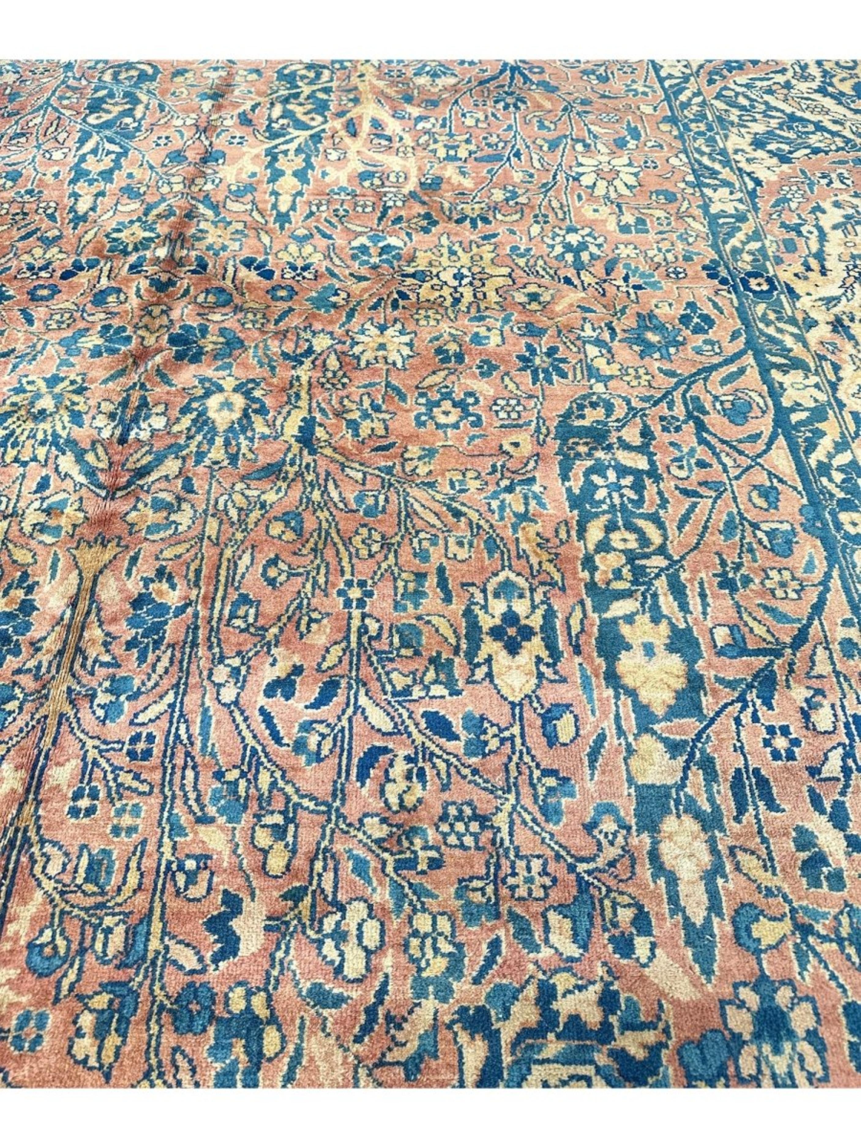 9x18 Handgeknüpfter antiker türkischer Sivas-Teppich (Wolle) im Angebot