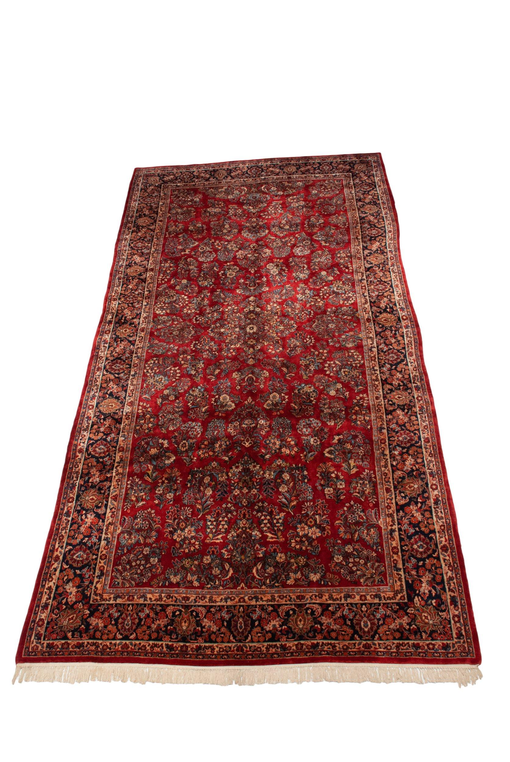 Vintage American Sarouk Carpet For Sale 5