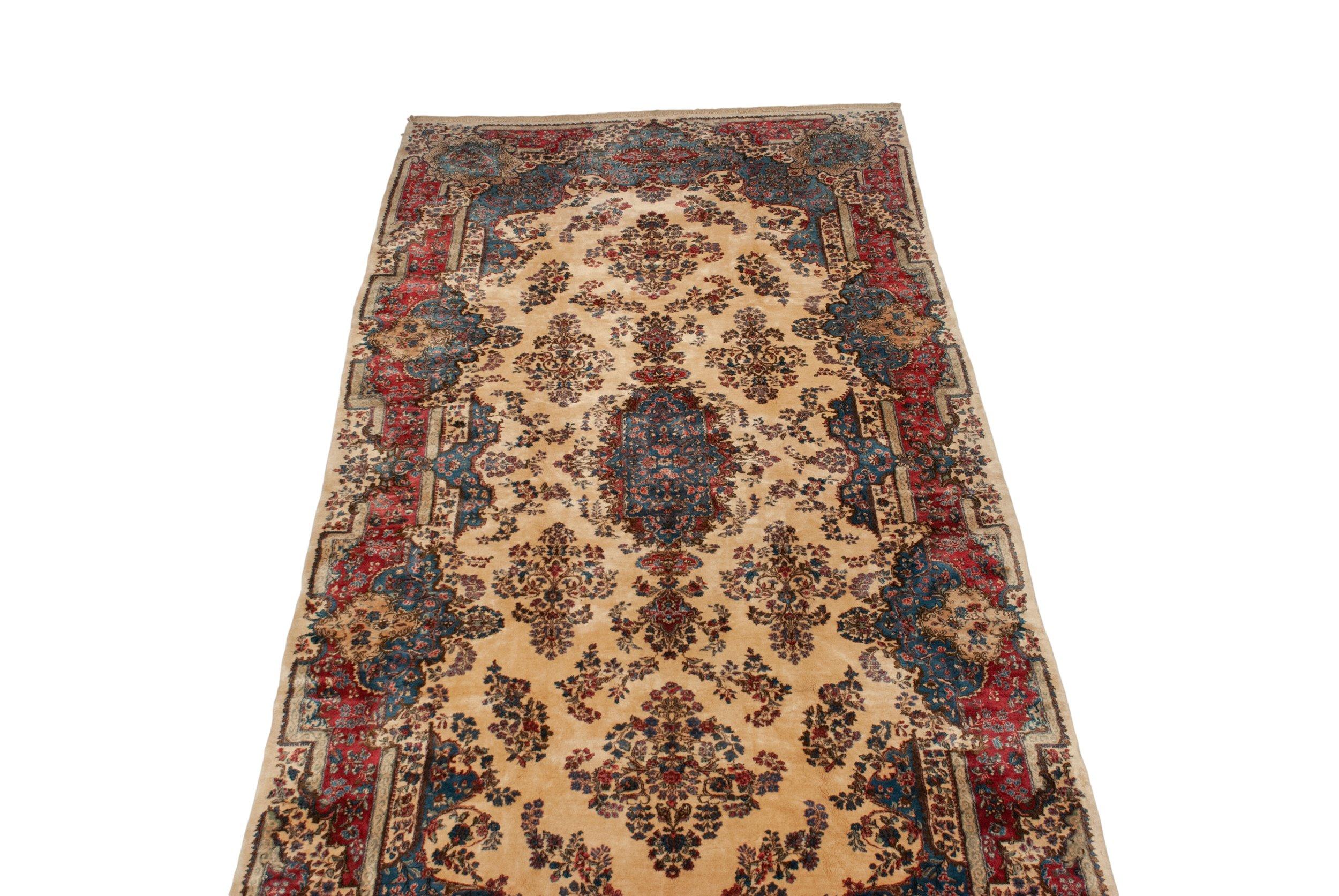 Vintage Kerman Carpet For Sale 11