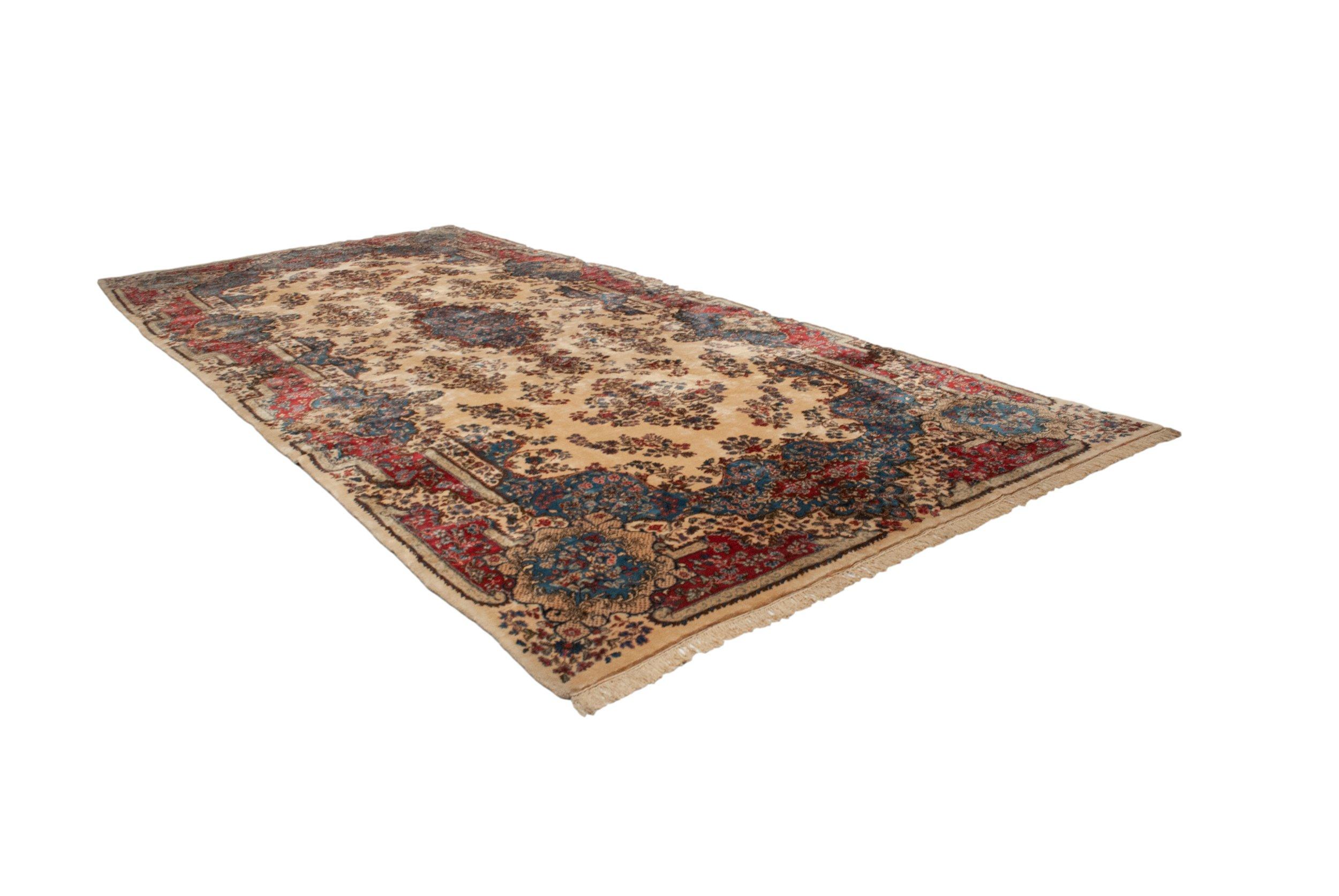 Vintage Kerman Carpet For Sale 12