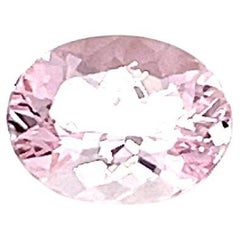 9x7mm Oval Faceted Cut Natural Pink Morganite Loose Gemstone AA+ Grade Morganite