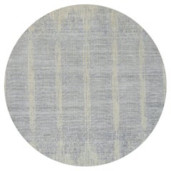 9
x9
 Grau Ton in Ton Transitional Erased Design Jacquard Hand Loomed Rug