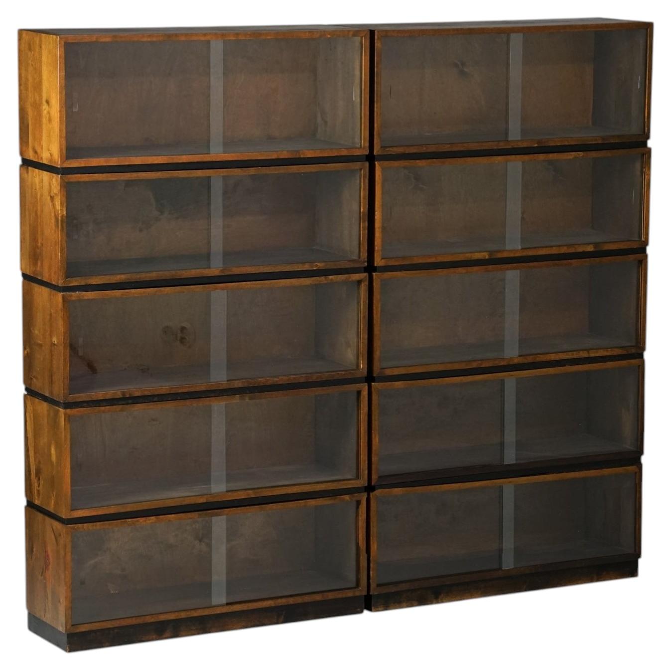 A 10-Piece Stackable Shelving Unit, Aino Aalto, 1930/1940s