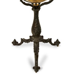 A 15-inch terrestrial floor globe by Nims & Co