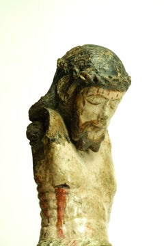 15th Century Spanish Corpus in Chestnut Wood, circa 1450