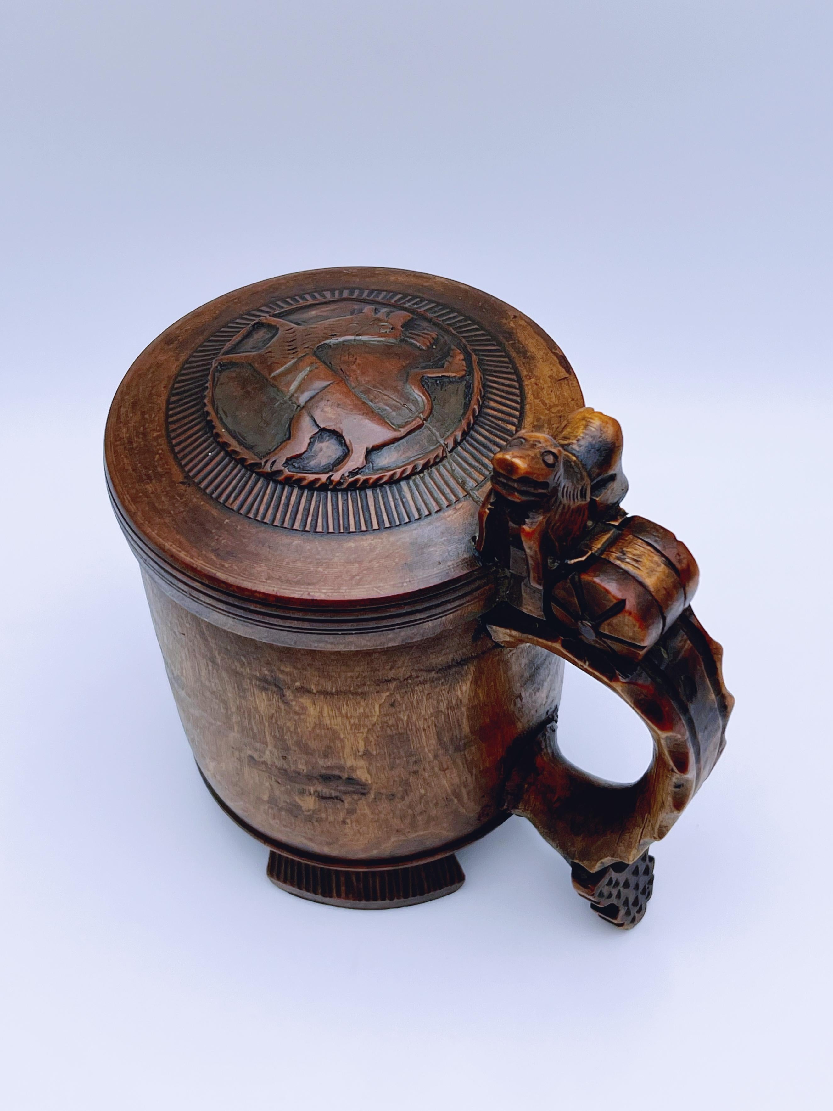Norvégien Tankard norvégien des années 1700 en vente