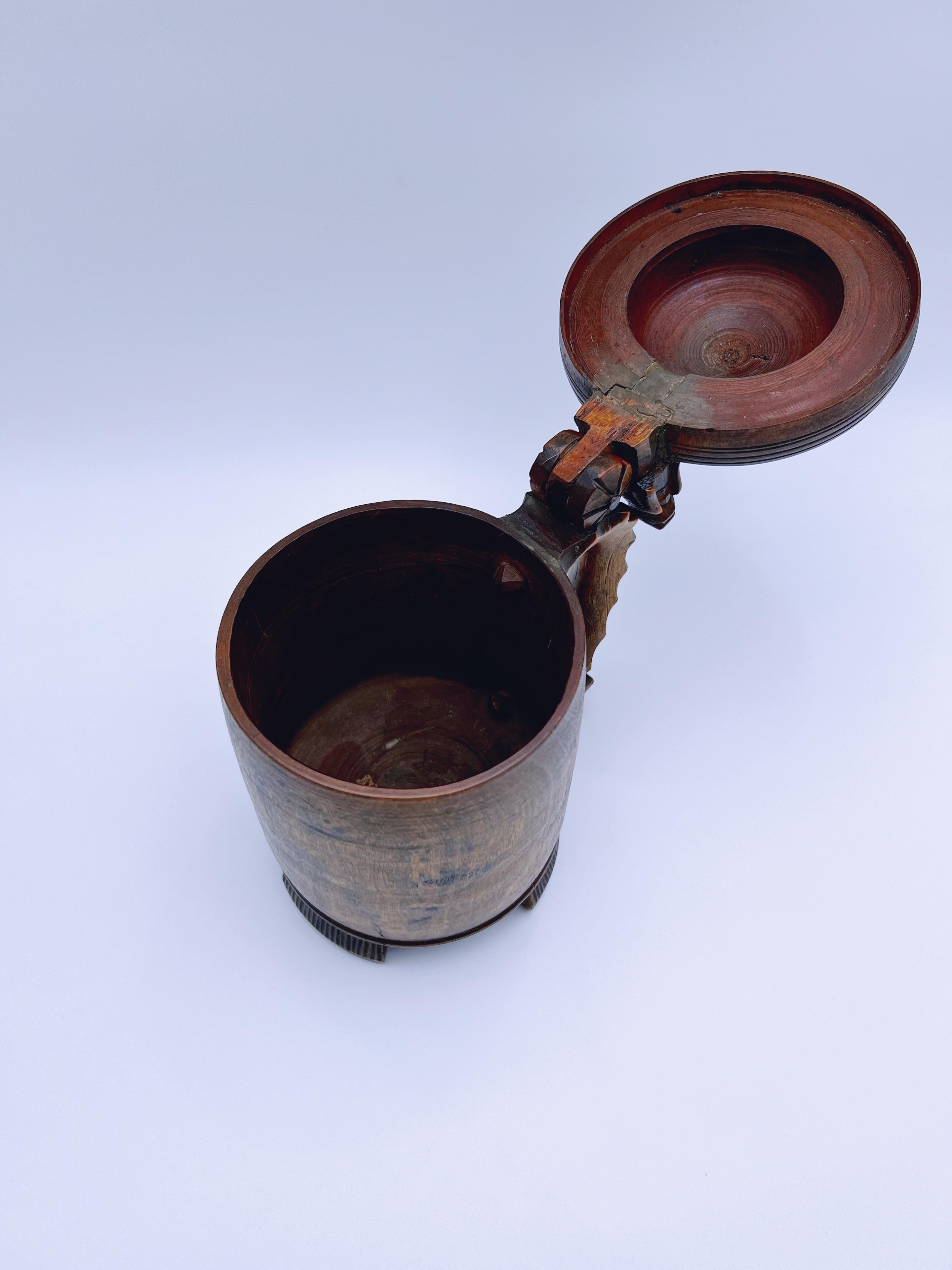 Bouleau Tankard norvégien des années 1700 en vente