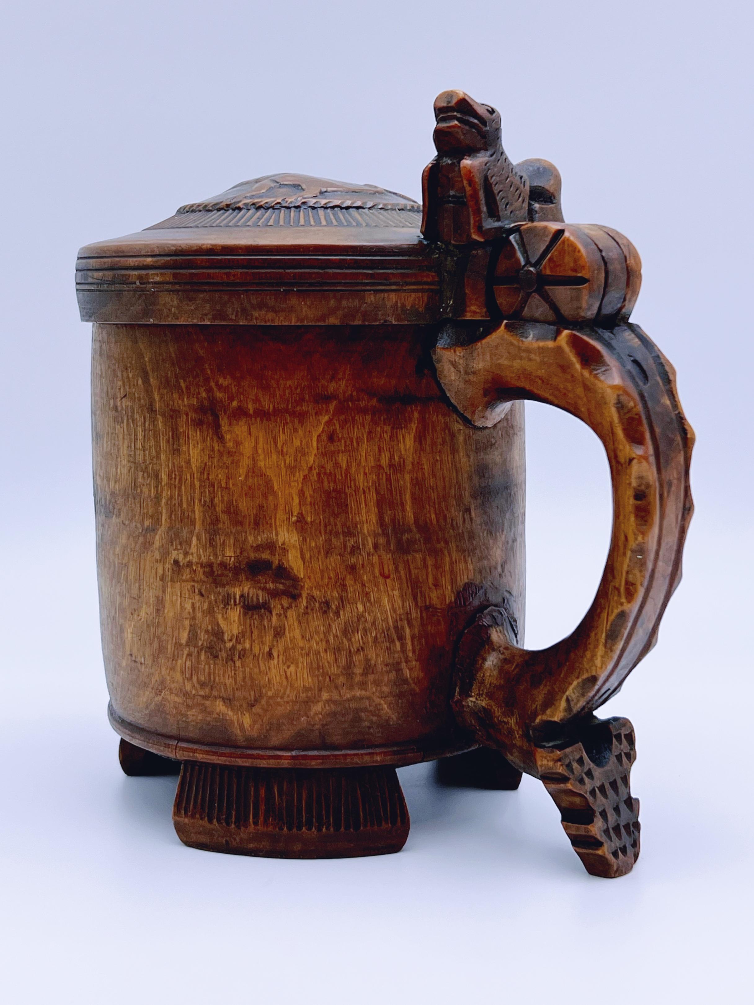 Tankard norvégien des années 1700 en vente 1