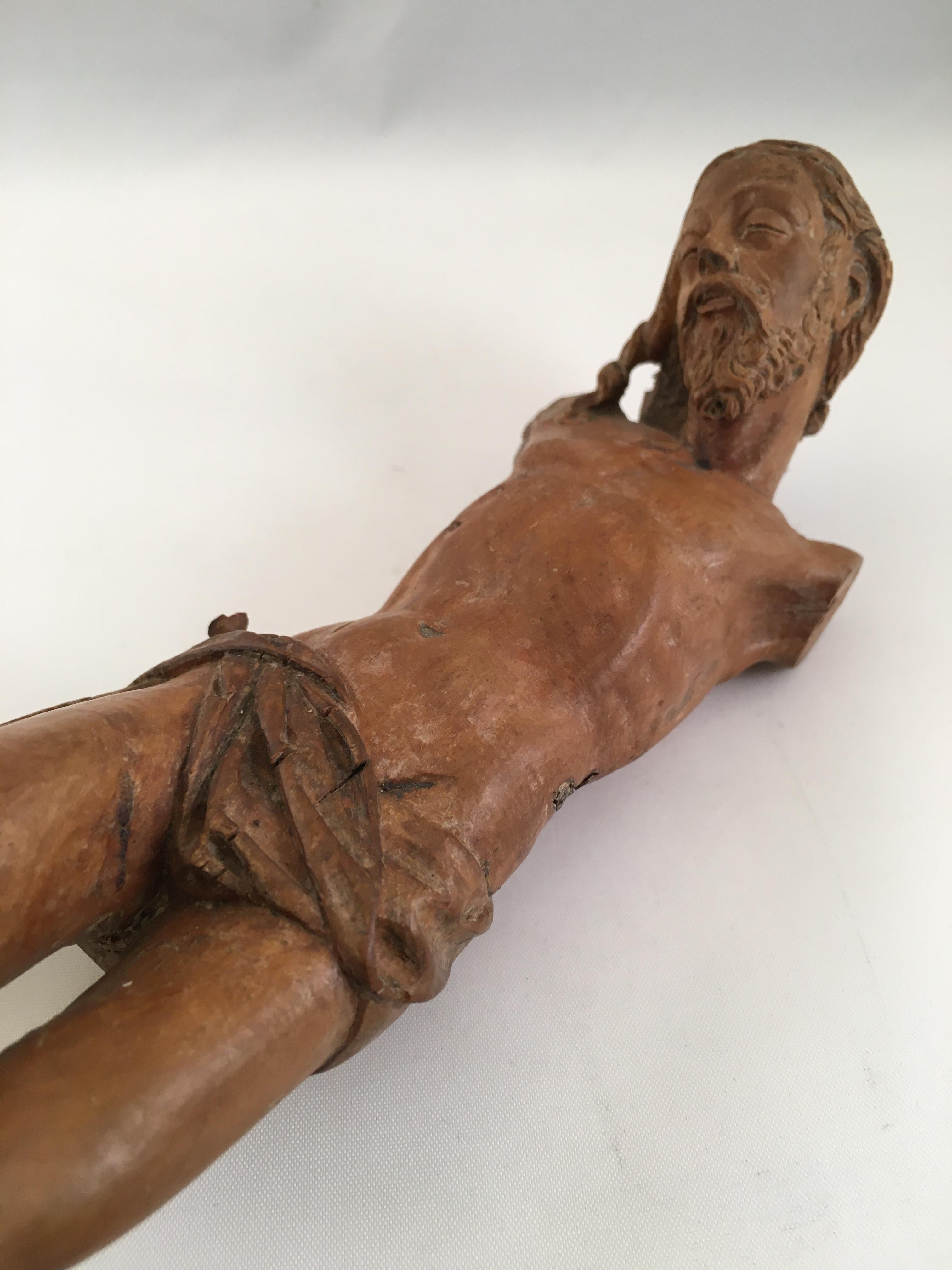 17th Century Crucifix, Spain For Sale 7