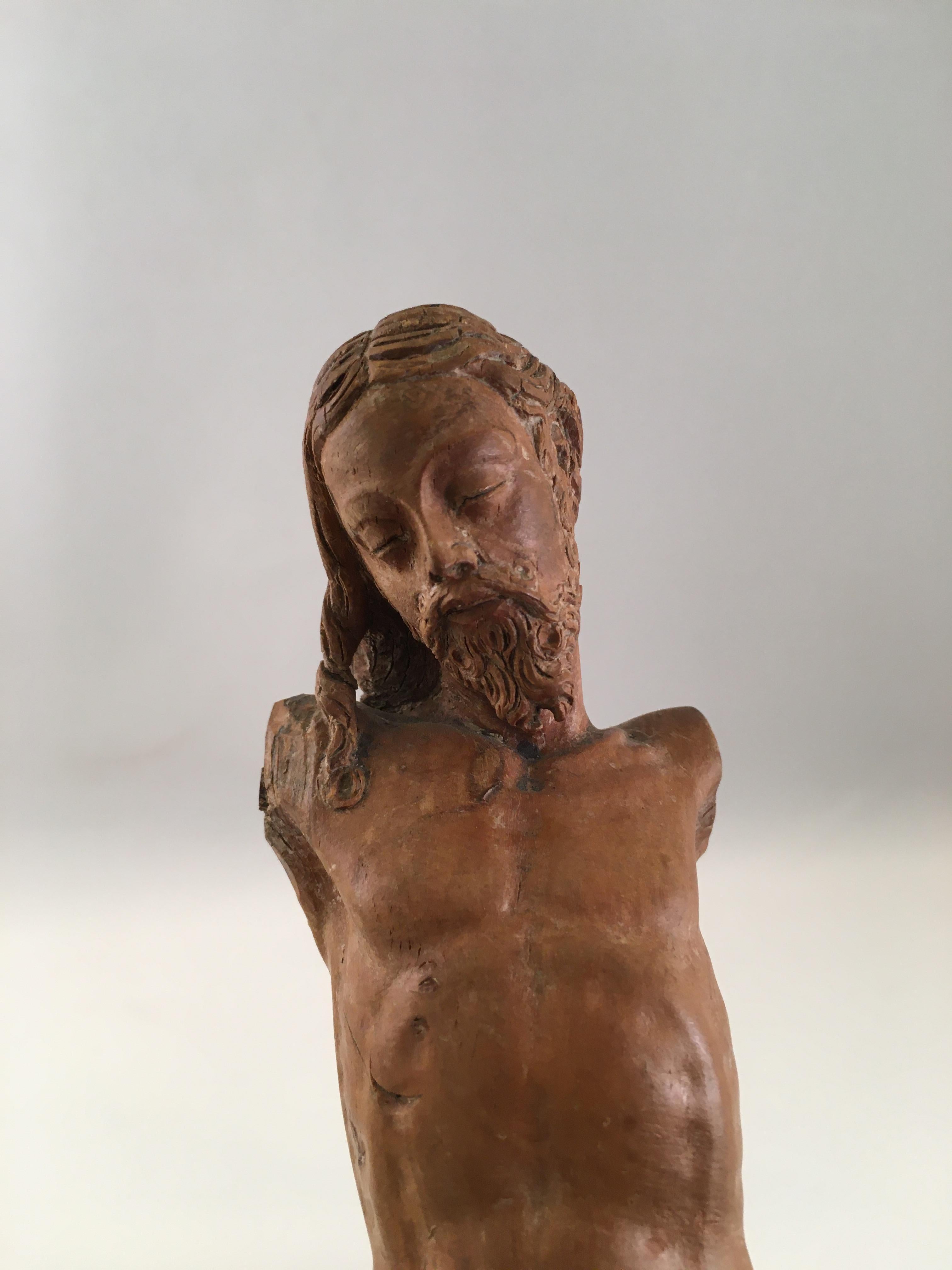 Spanish 17th Century Crucifix, Spain For Sale