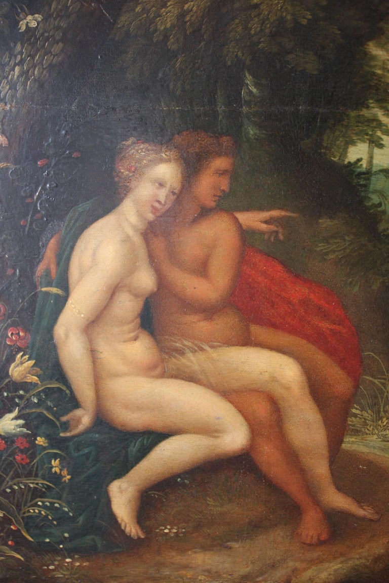 A 17th Century Oil Painting 