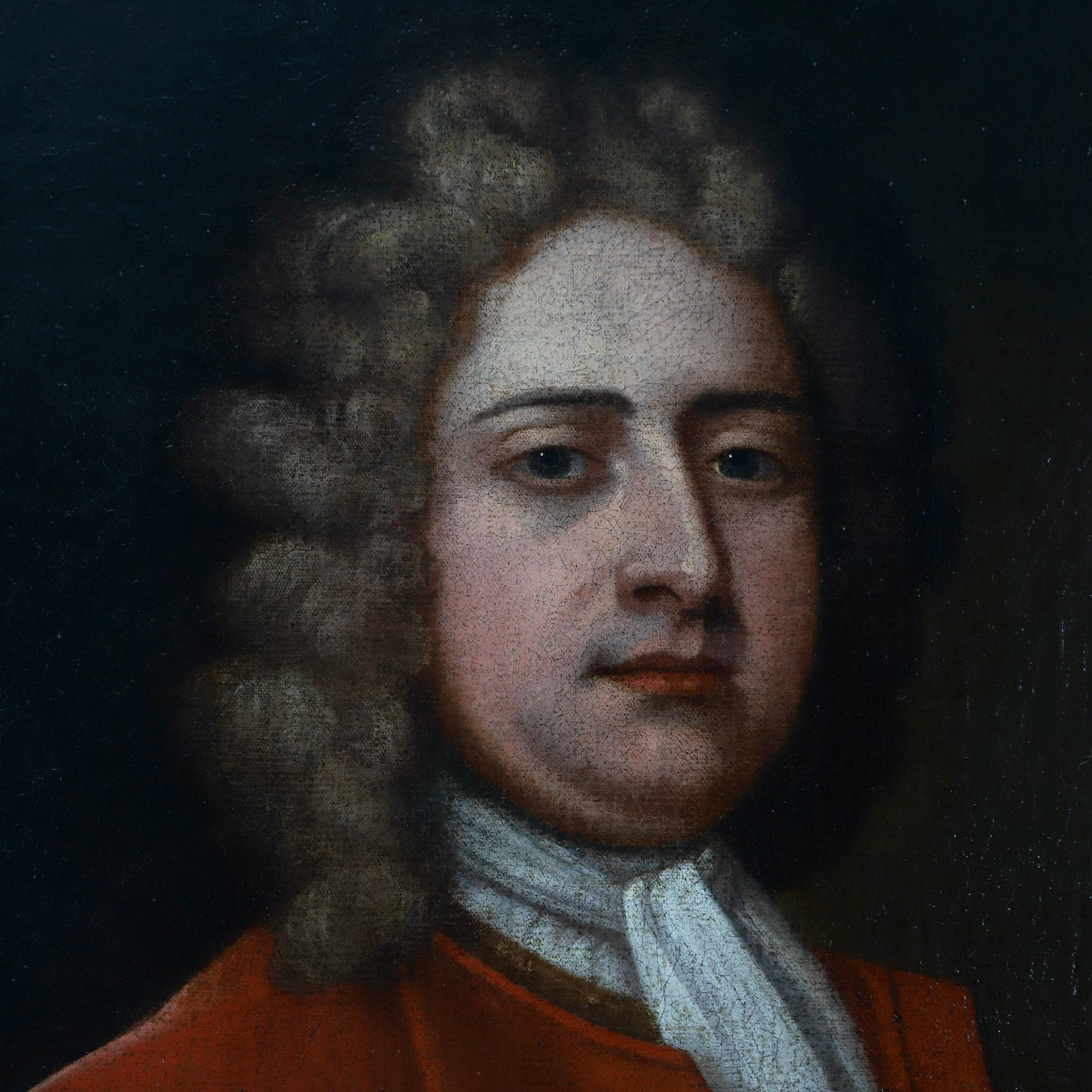 18th Century and Earlier 17th Century Portrait of the Marshal of Ireland