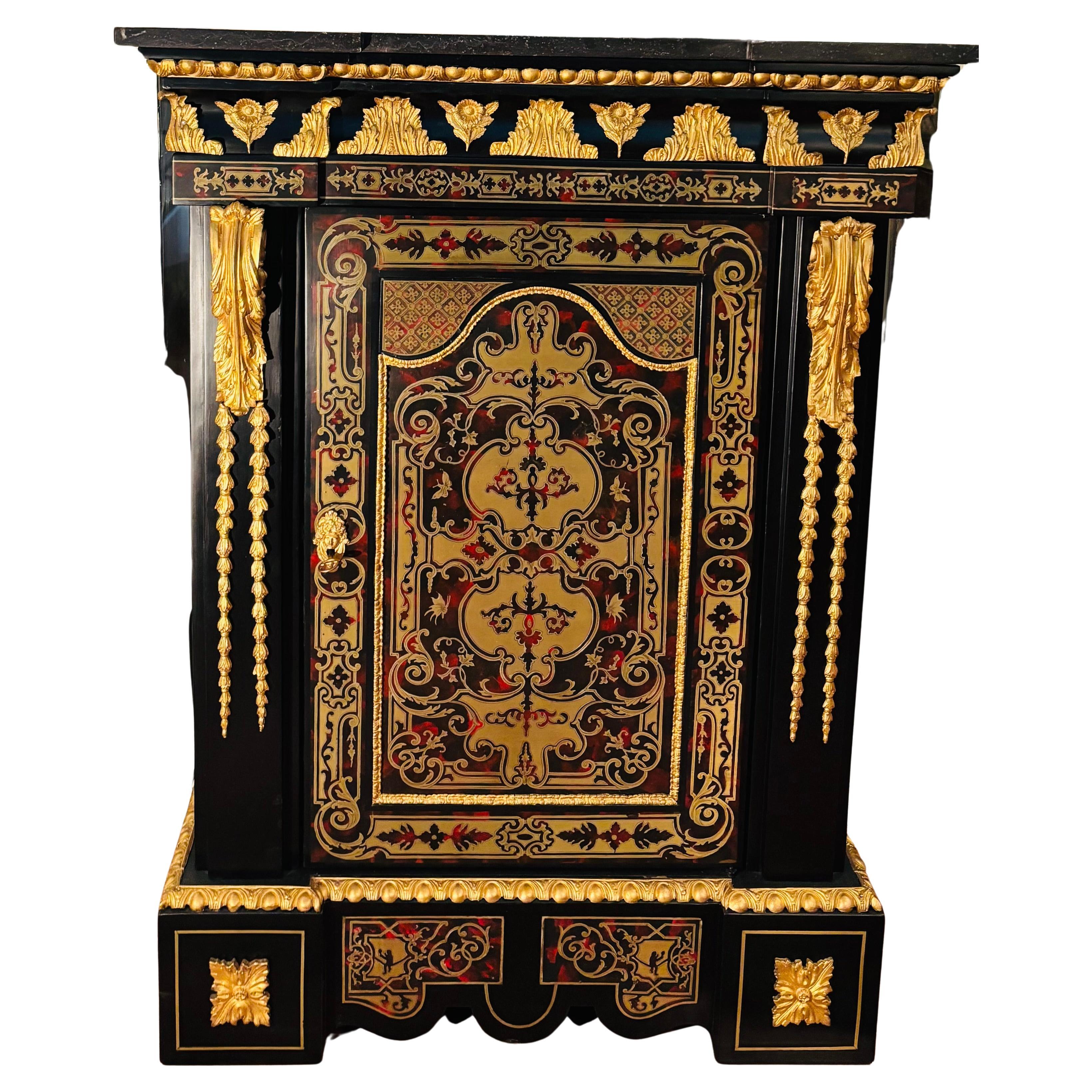 A 19 C French Louis XIV Style "Meuble D'Appui" after a Model by Mathieu Belfort For Sale