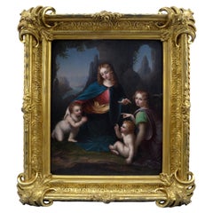 19th Century Copy of Leonardo da Vinci's "Madonna of the Rocks"