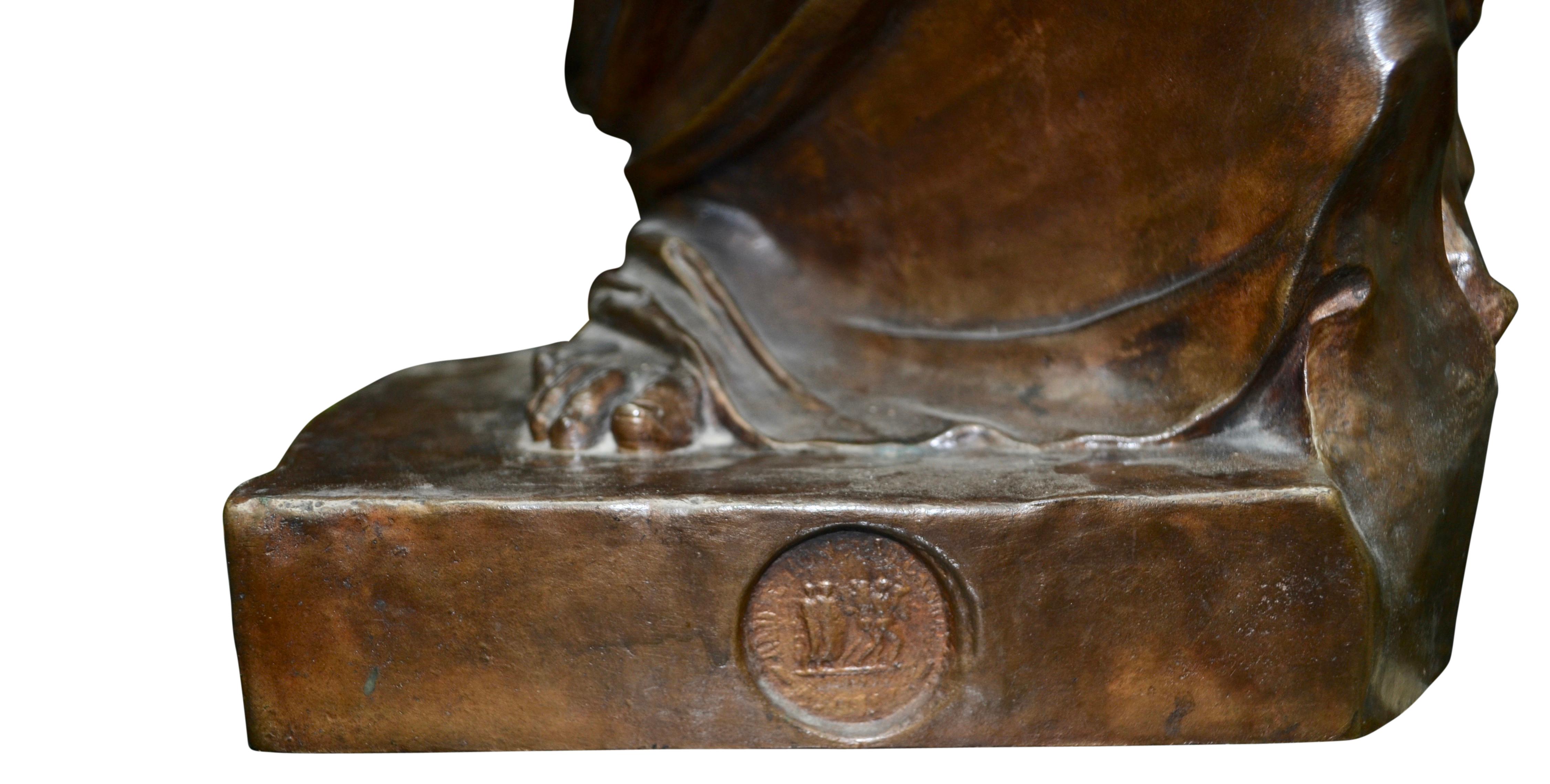 XIXe siècle Statue de Vénus de Milo du Grand Tour du 19e siècle en vente