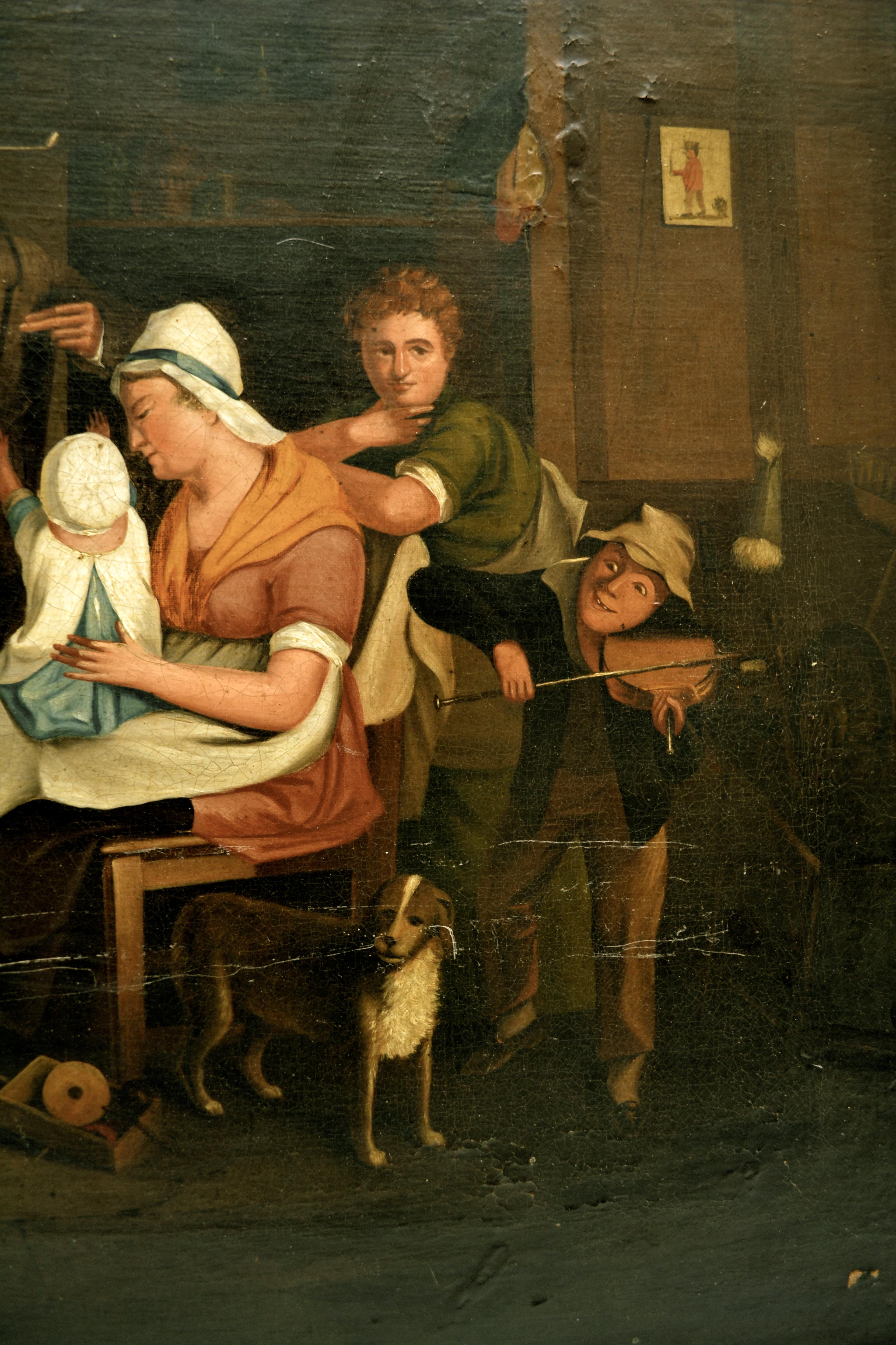 Rendition des Blind Fiddler in der Tate des 19. Jahrhunderts von Sir David Wilkie im Zustand „Gut“ im Angebot in Vancouver, British Columbia