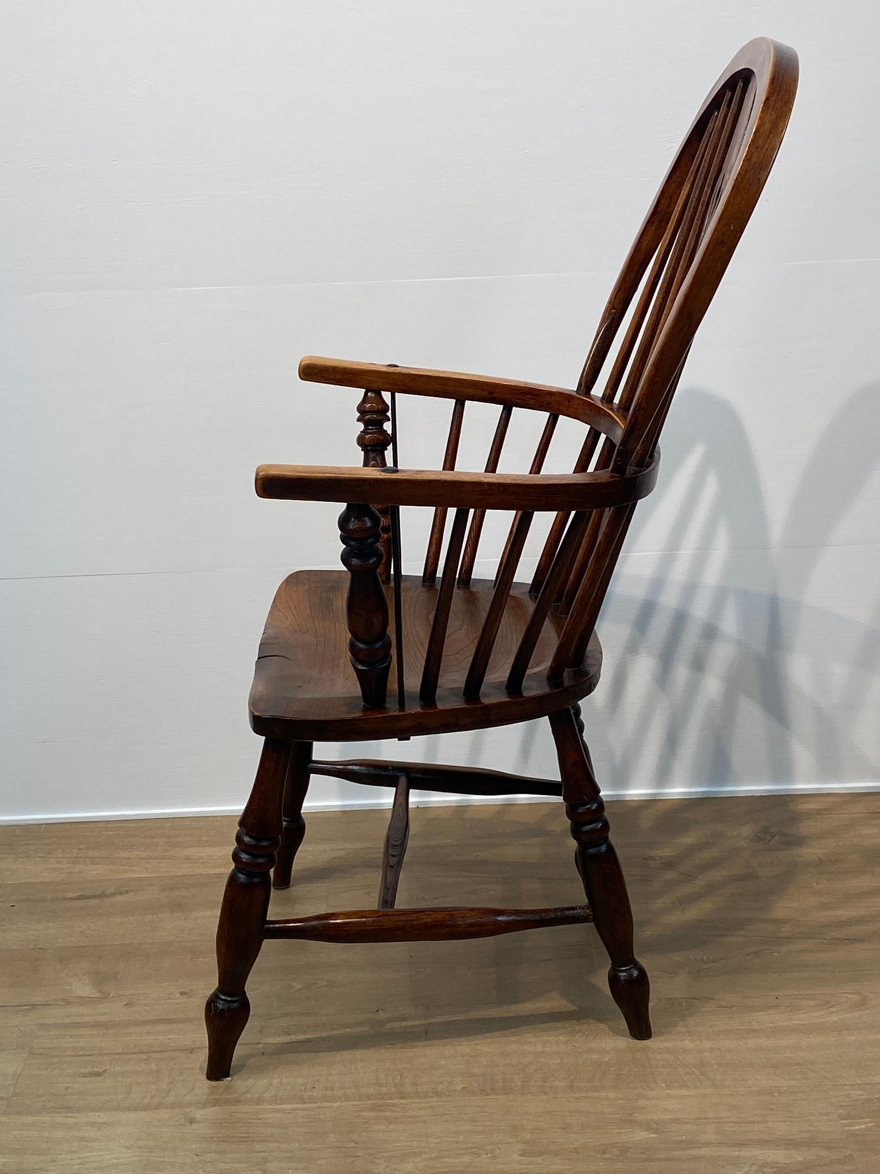 Silla Windsor de alto standing del siglo XIX en venta 1