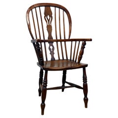 A 19 th Century highjack Windsor Chair