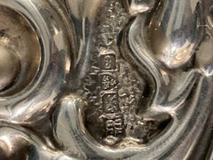 A 1905 Edwardian sterling silver tray by John & William Deakin