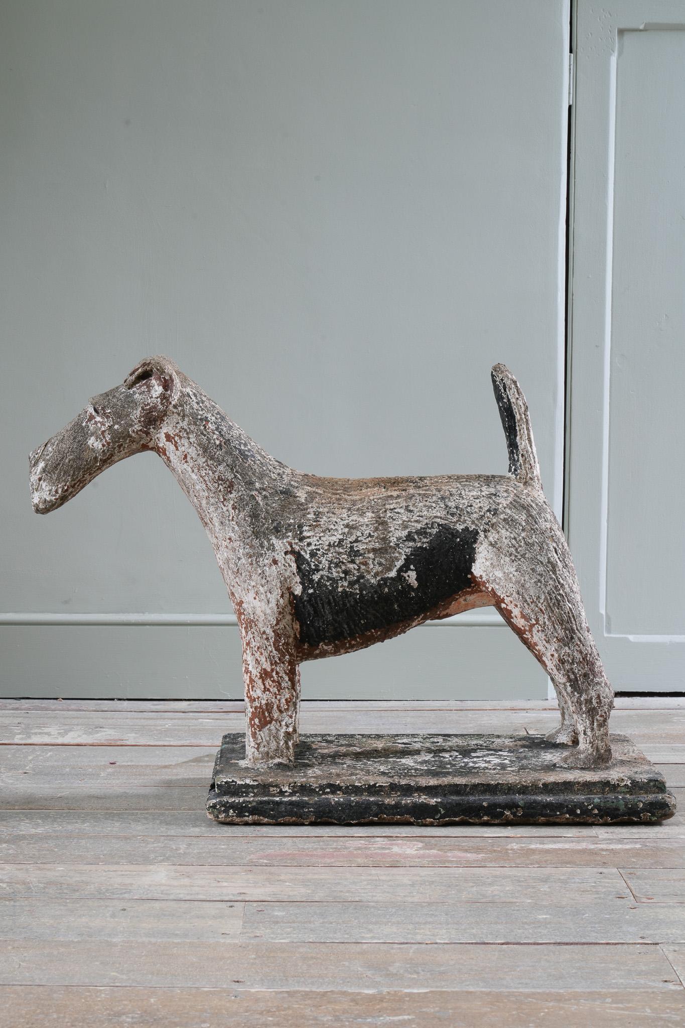 A 1920s Fox Terrier Sculpture 5