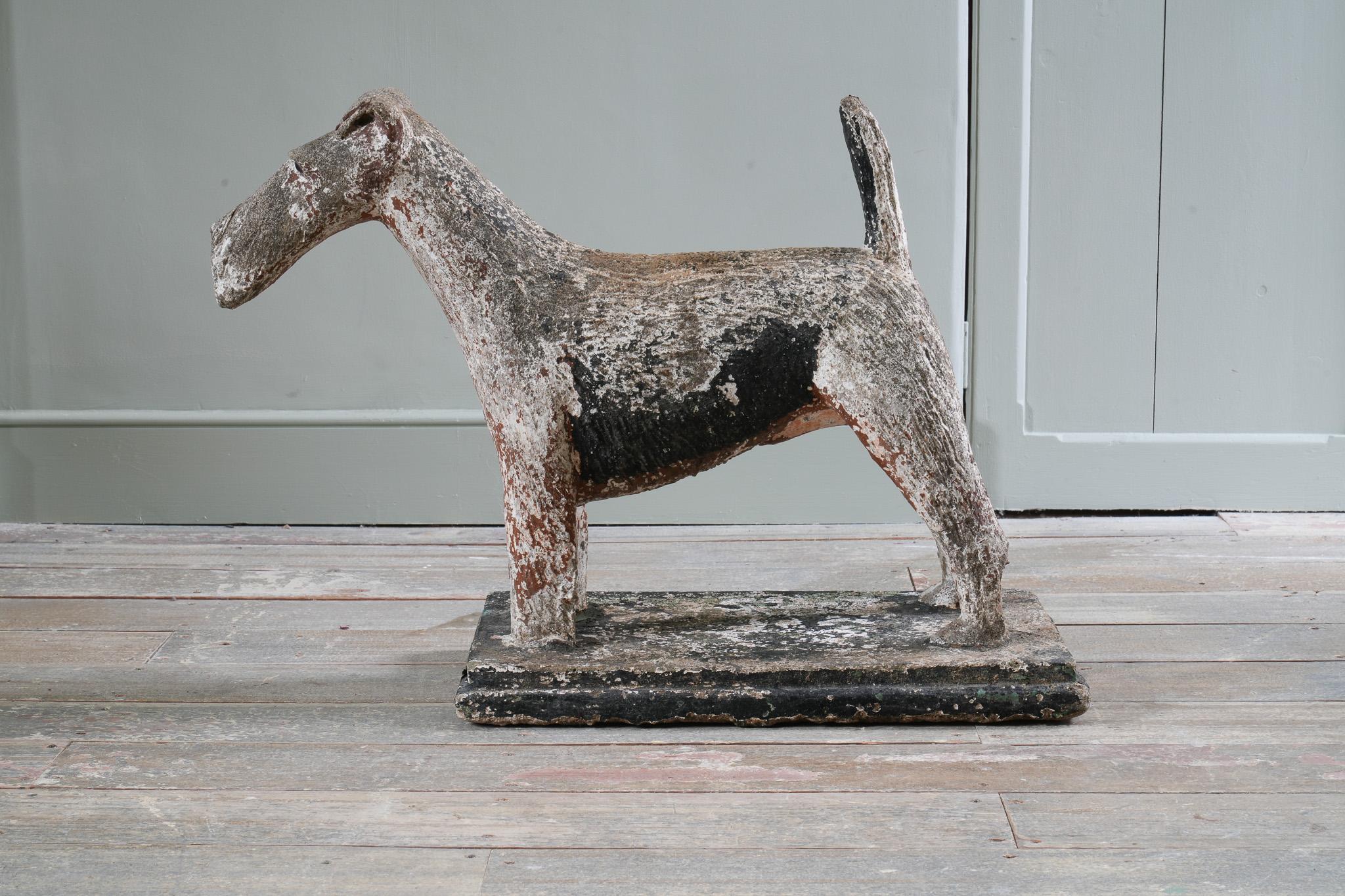 A 1920s Fox Terrier Sculpture 6