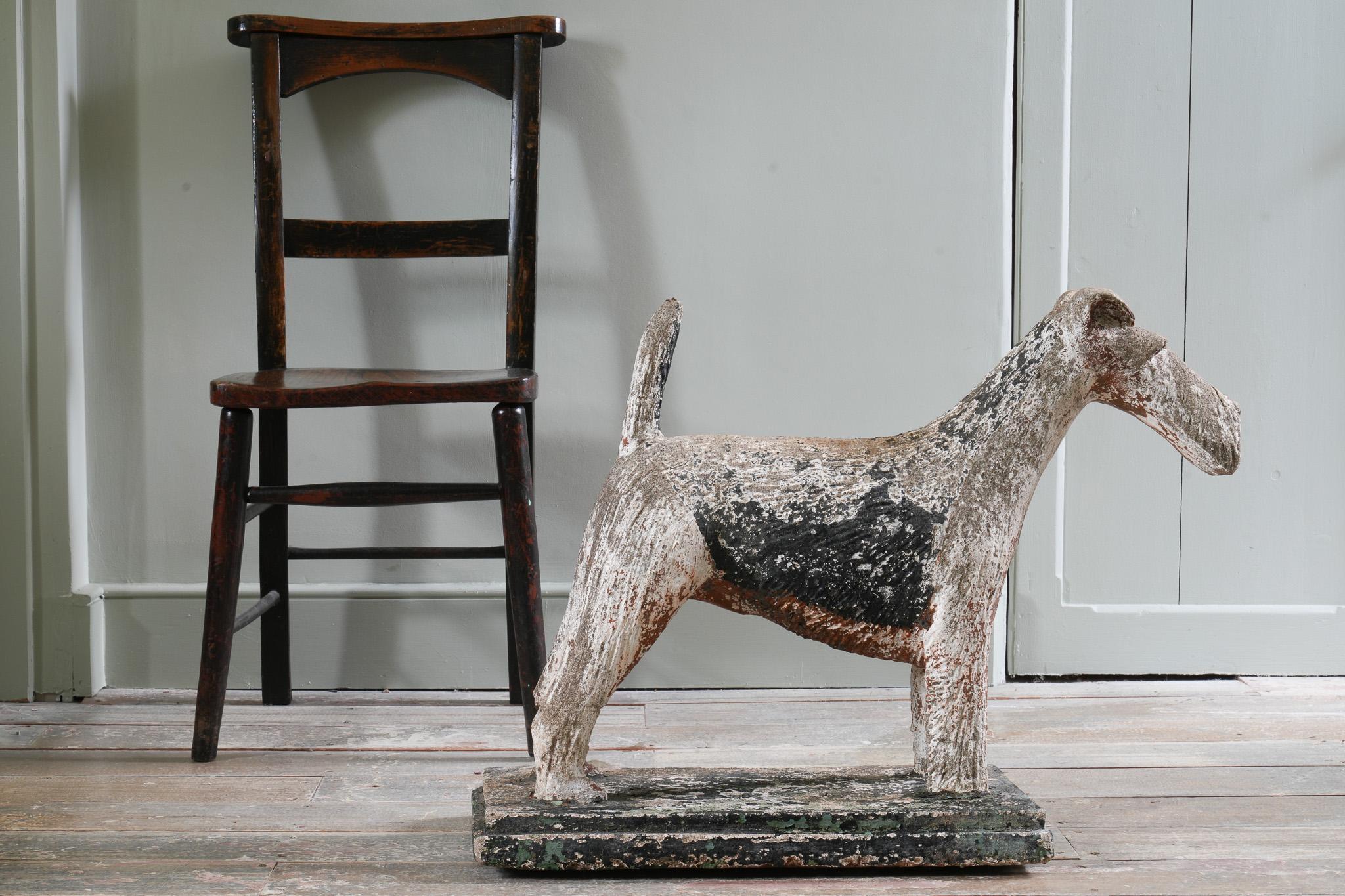 A 1920s Fox Terrier Sculpture 9