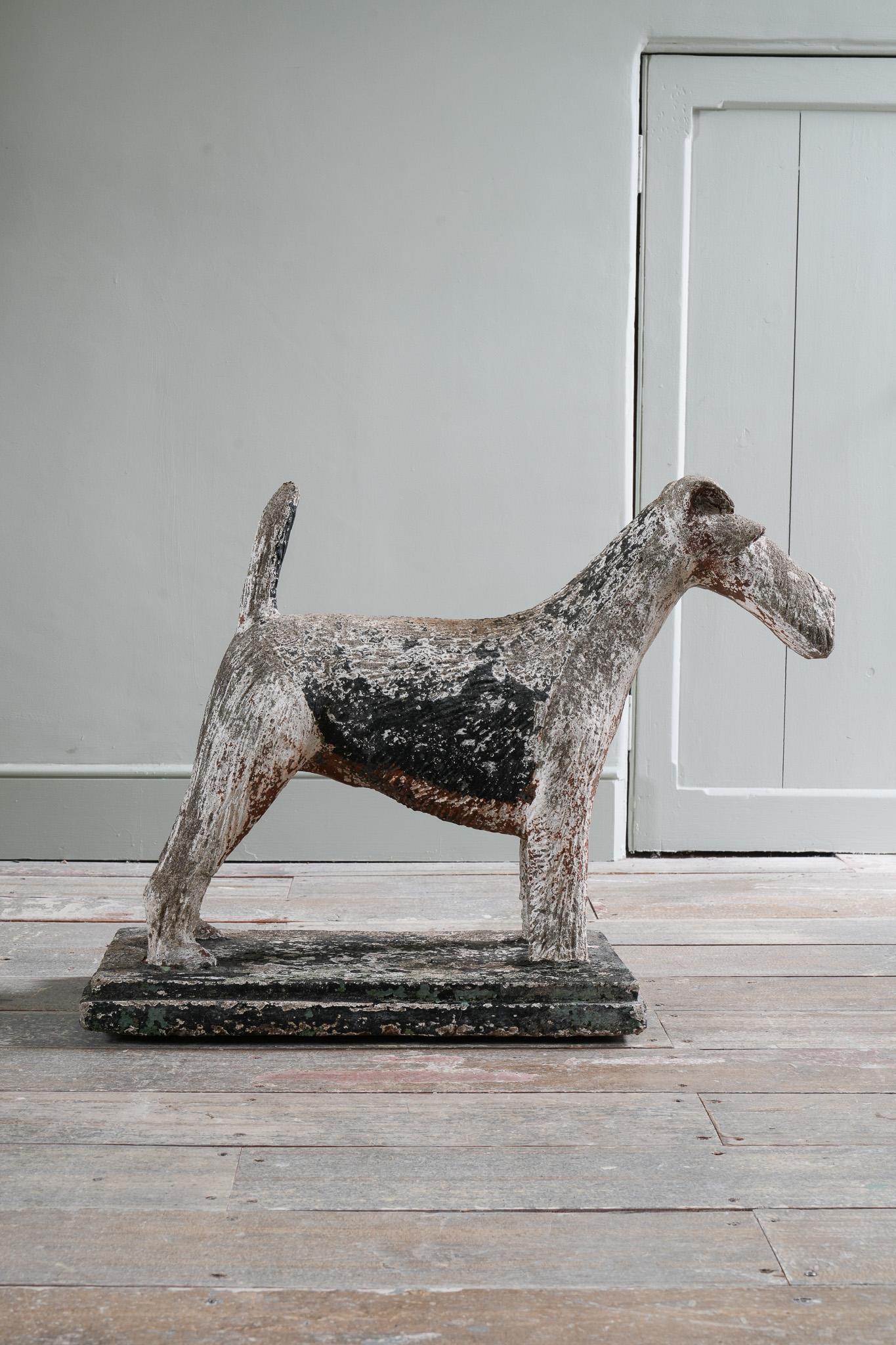 A 1920s Fox Terrier Sculpture 14