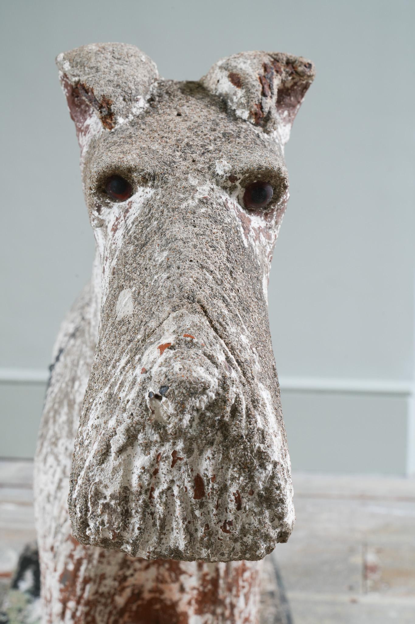 A 1920s Fox Terrier Sculpture 1
