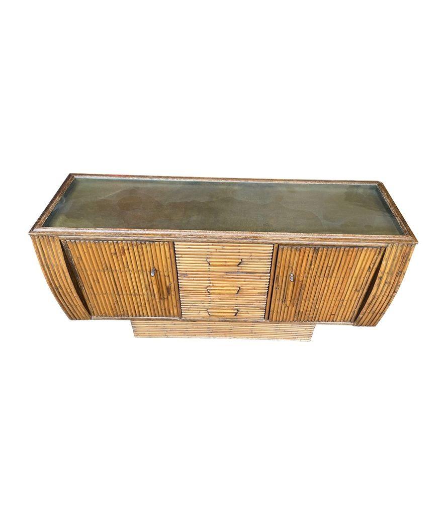 1920s Oak and Bamboo Sideboard by Angaves of Leicestershire 3