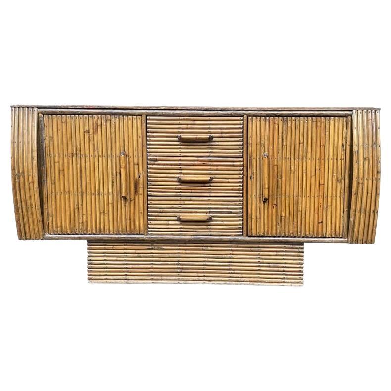1920s Oak and Bamboo Sideboard by Angaves of Leicestershire For Sale