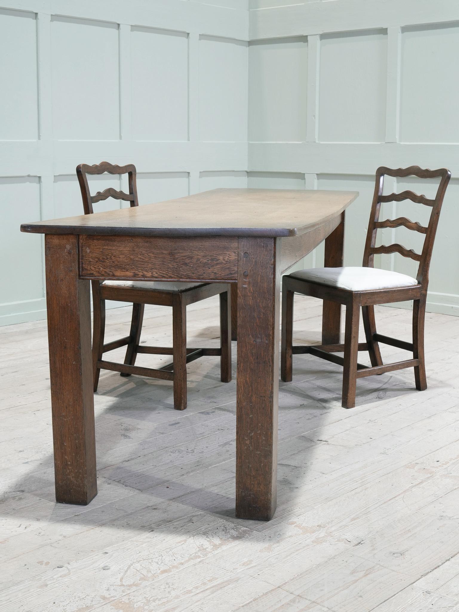 A 1920s Oak Refectory Table 10
