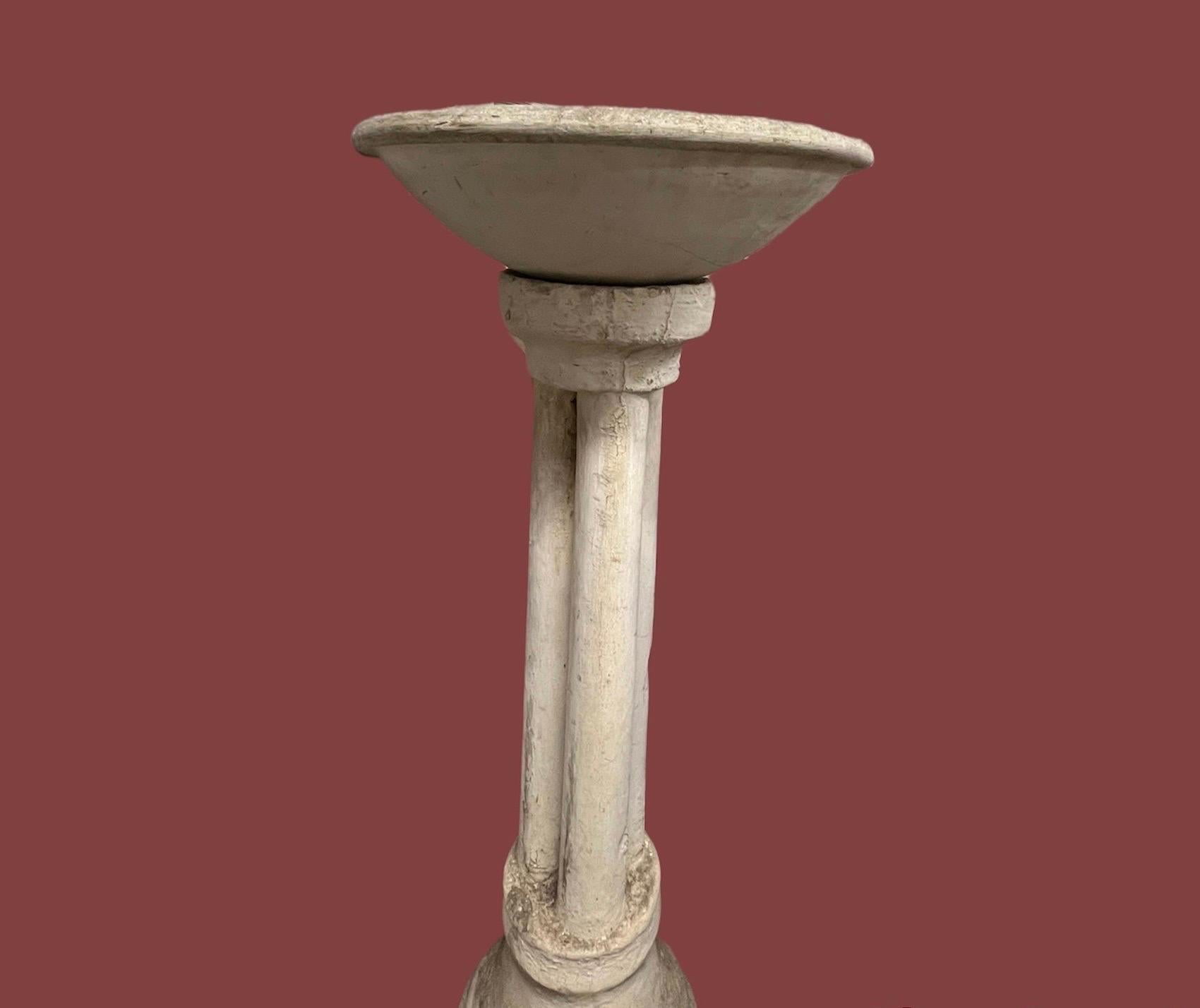 1930, Säulenbasin (Moderne der Mitte des Jahrhunderts) im Angebot