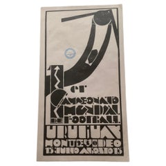 Used A 1930 Inaugural World Cup Poster