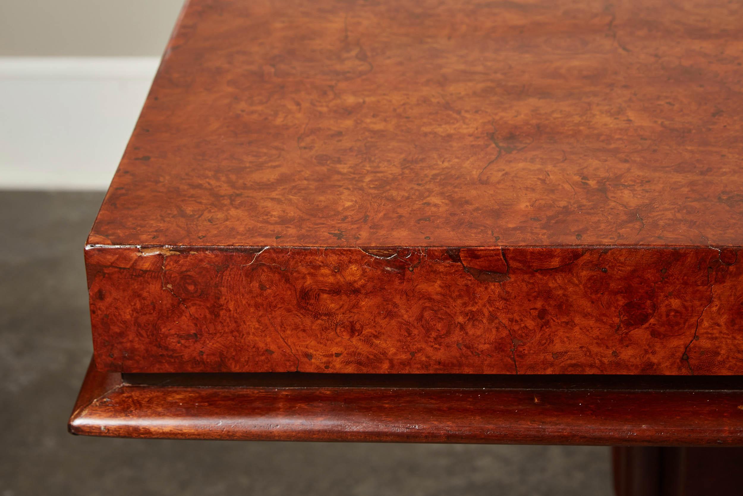 20th Century 1930s Indo-Chinese Art Deco Dining Table For Sale