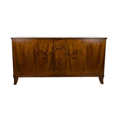 A 1930s Swedish Marquetry Cabinet