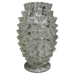 A 1940's 'Rostrato' Murano Glass Vase by Ercole Barovier for Barovier & Toso