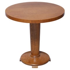 Mesa auxiliar sueca de roble de los años 40