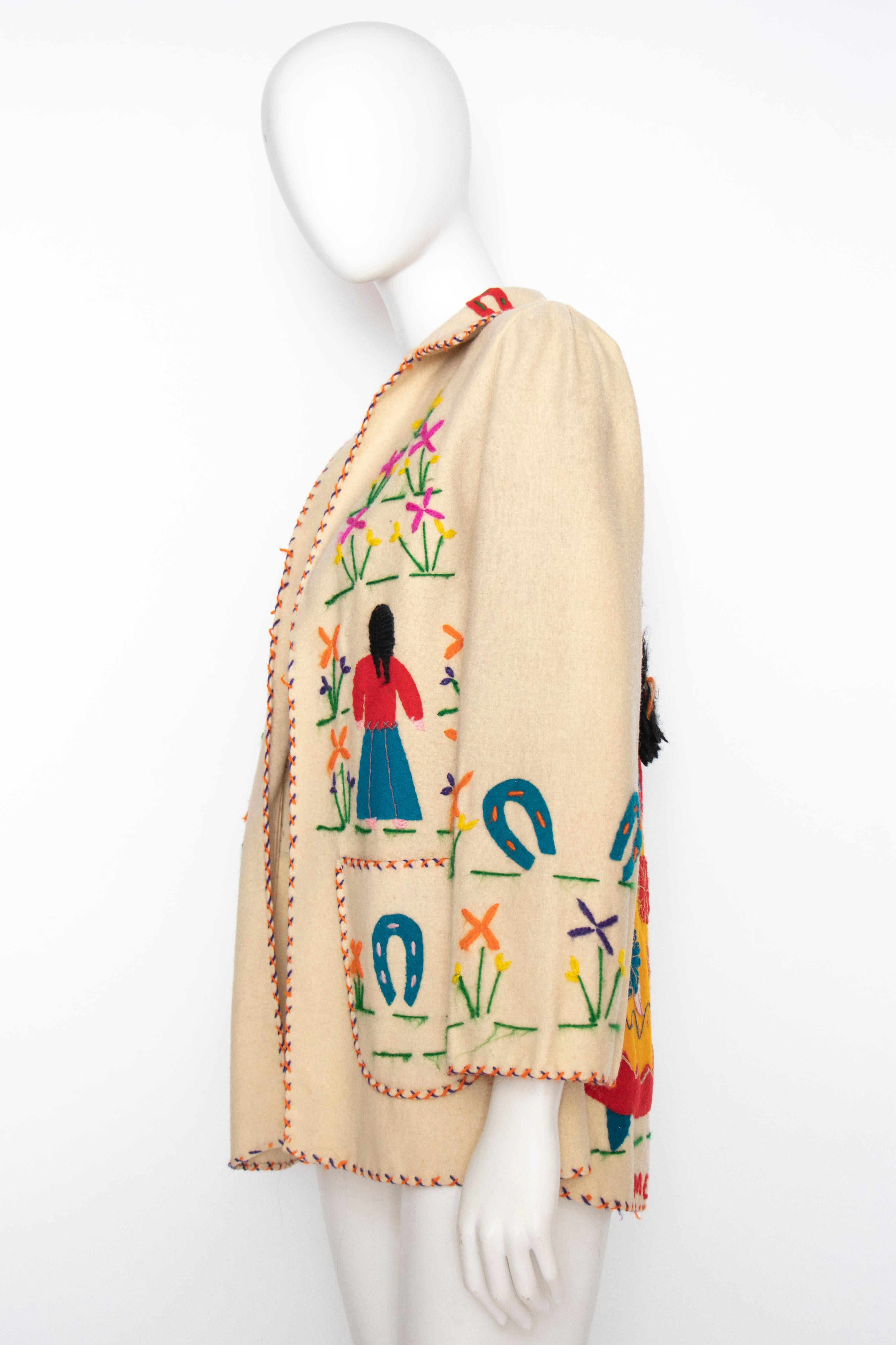 vintage embroidered jacket