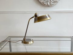A 1950's Brass Desk Lamp by Giovanni Michelucci