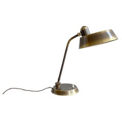 A 1950's Brass Desk Lamp by Giovanni Michelucci