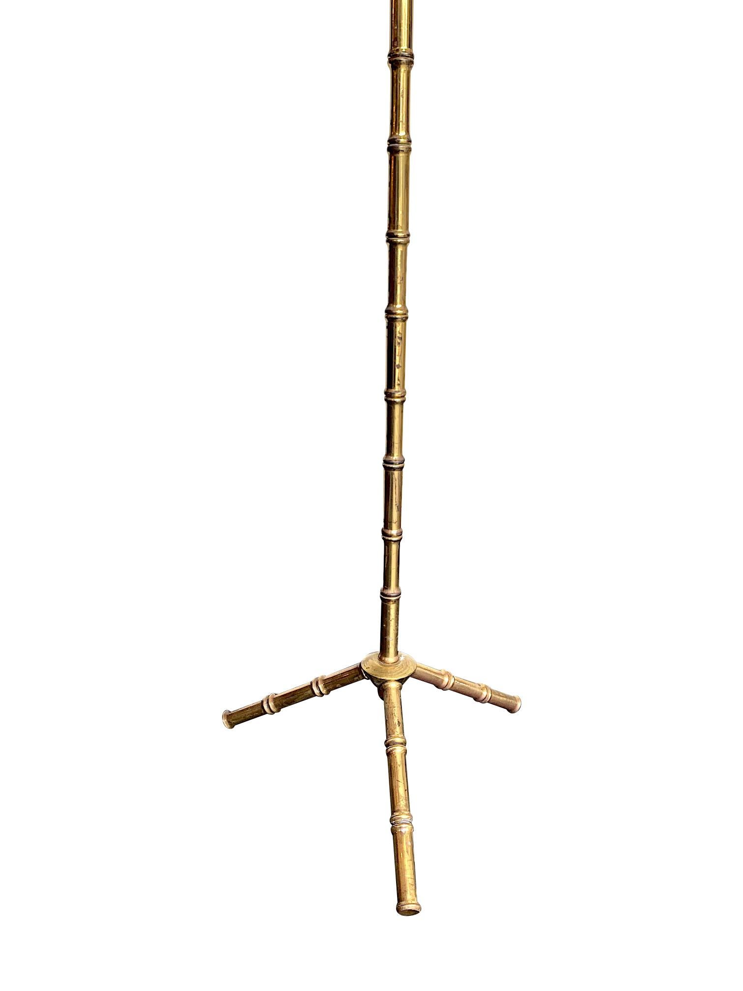 bamboo tripod lamp