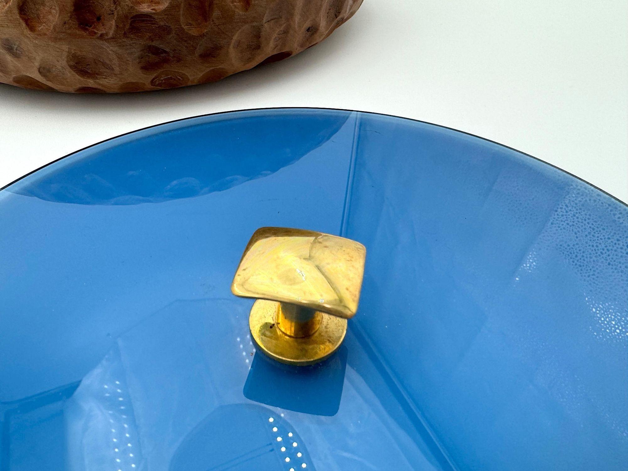 A 1950s carved wood accessories box attributed to Fontana Arte For Sale 3