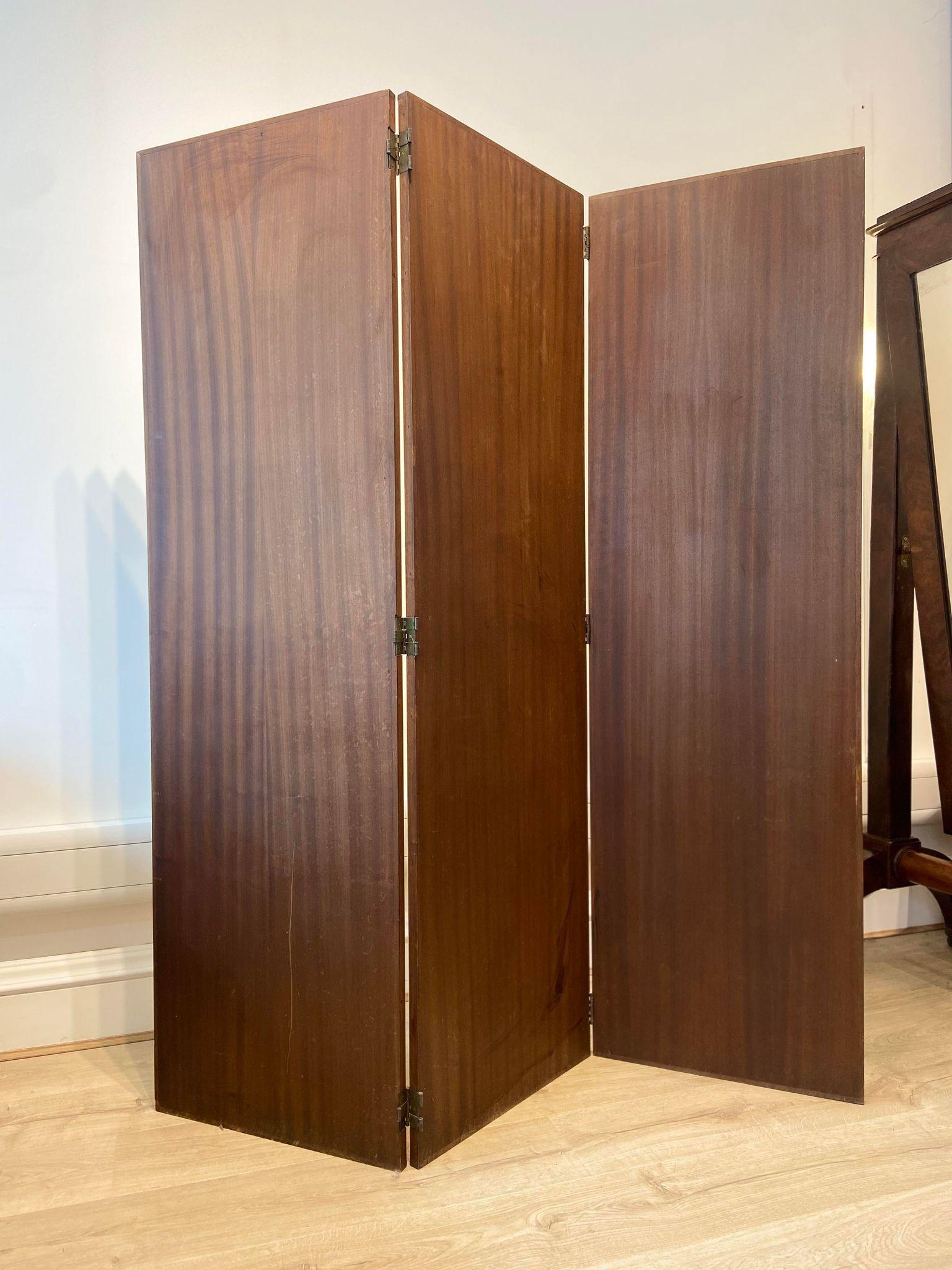 A 1950's folding screen / room divider with Victorian botanical lithographs 4
