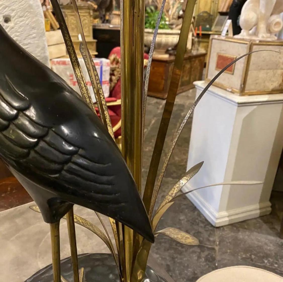 A 1950s Mid-Century Modern Brass Italian Table Lamp by Lanciotto Galeotti 2