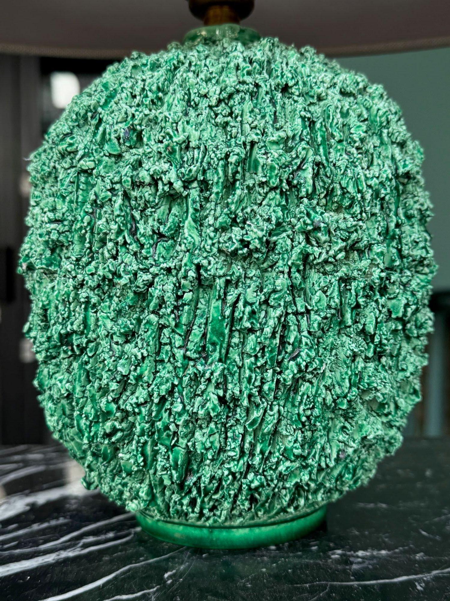 Eine grüne 