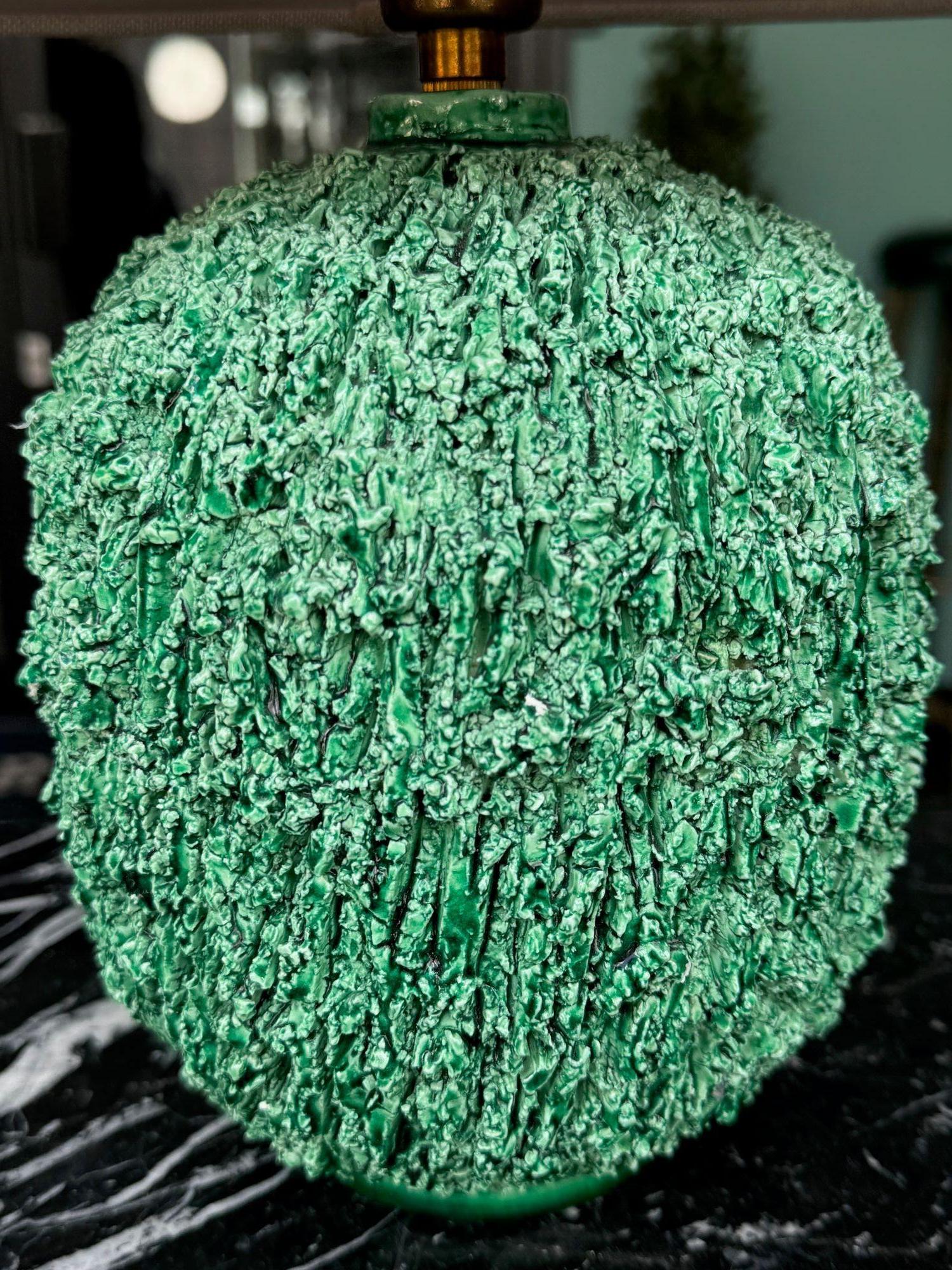 Eine grüne 